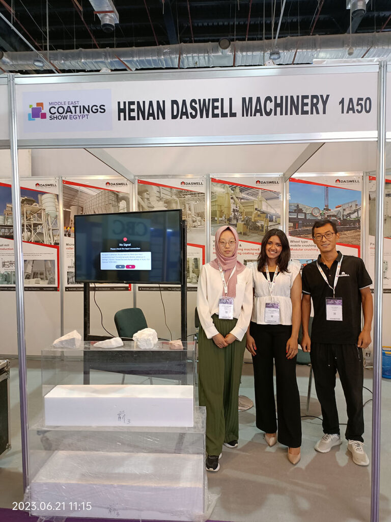Daswell Powder Attends Egypt Coatings Show 2023 in Egypt egypt coatings show 2023 07