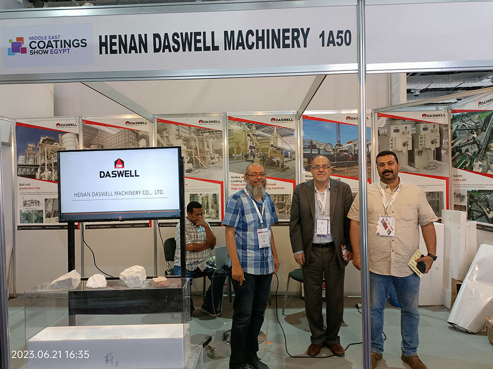 Daswell Powder Attends Egypt Coatings Show 2023 in Egypt egypt coatings show 2023 10