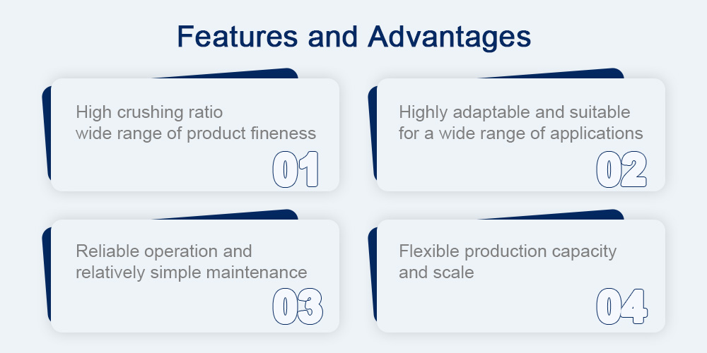 Ball Mill Machine Daswell ball mill features and advantages including high crushing ratio and flexible capacity