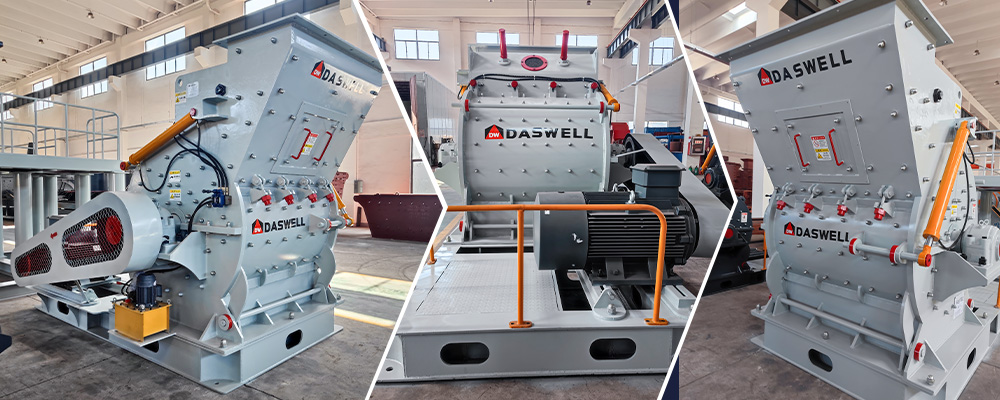 Hammer Mill Daswell hammer mill equipment shown from multiple angles