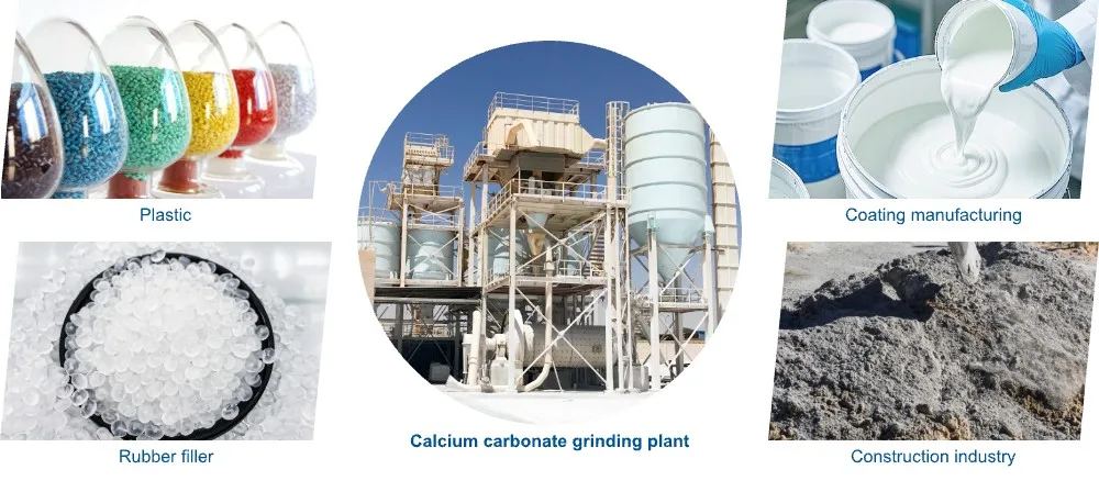 Calcium Carbonate Grinding Plant Advantages of Daswell Powder ground calcium carbonate dry powder processing solution