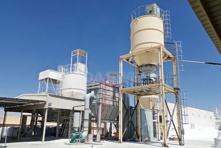 3tph DR28 Ring Roller Plant in Egypt