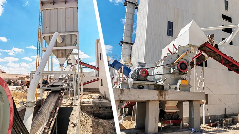 Daswell Powder Crushing Plant for Egyptian Customer Daswell Powder Crushing Plant for Egyptian Customer