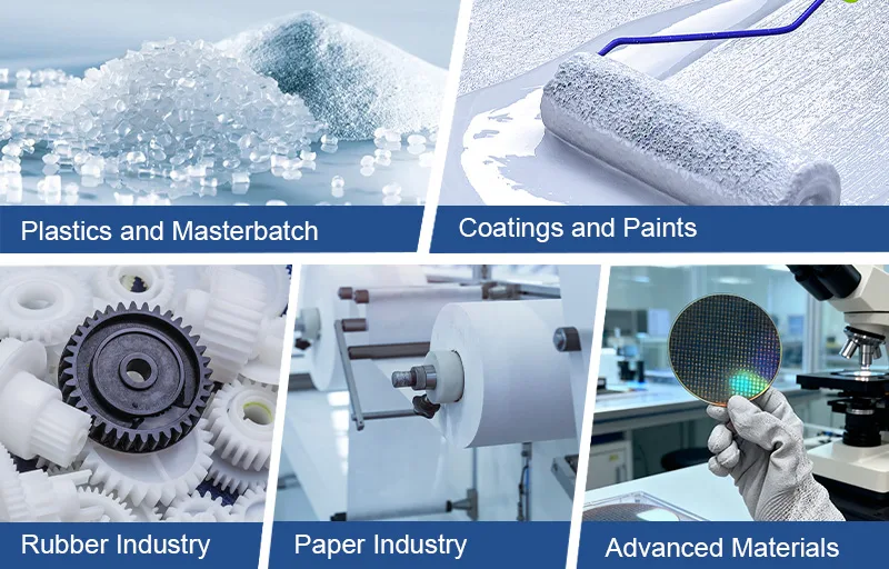 Applications of modified ultrafine powders Applications of modified ultrafine powders