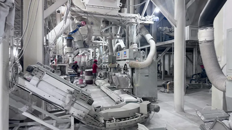 Automatic Packing Machine in Customer's Factory
