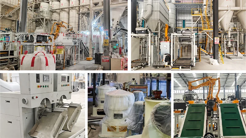 Intelligent calcium carbonate powder processing plant Intelligent calcium carbonate powder processing plant
