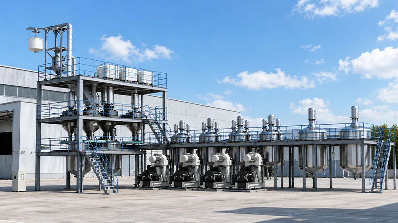 Complete Coating and Ink Slurry Production Process Complete Coating and Ink Slurry Production Process