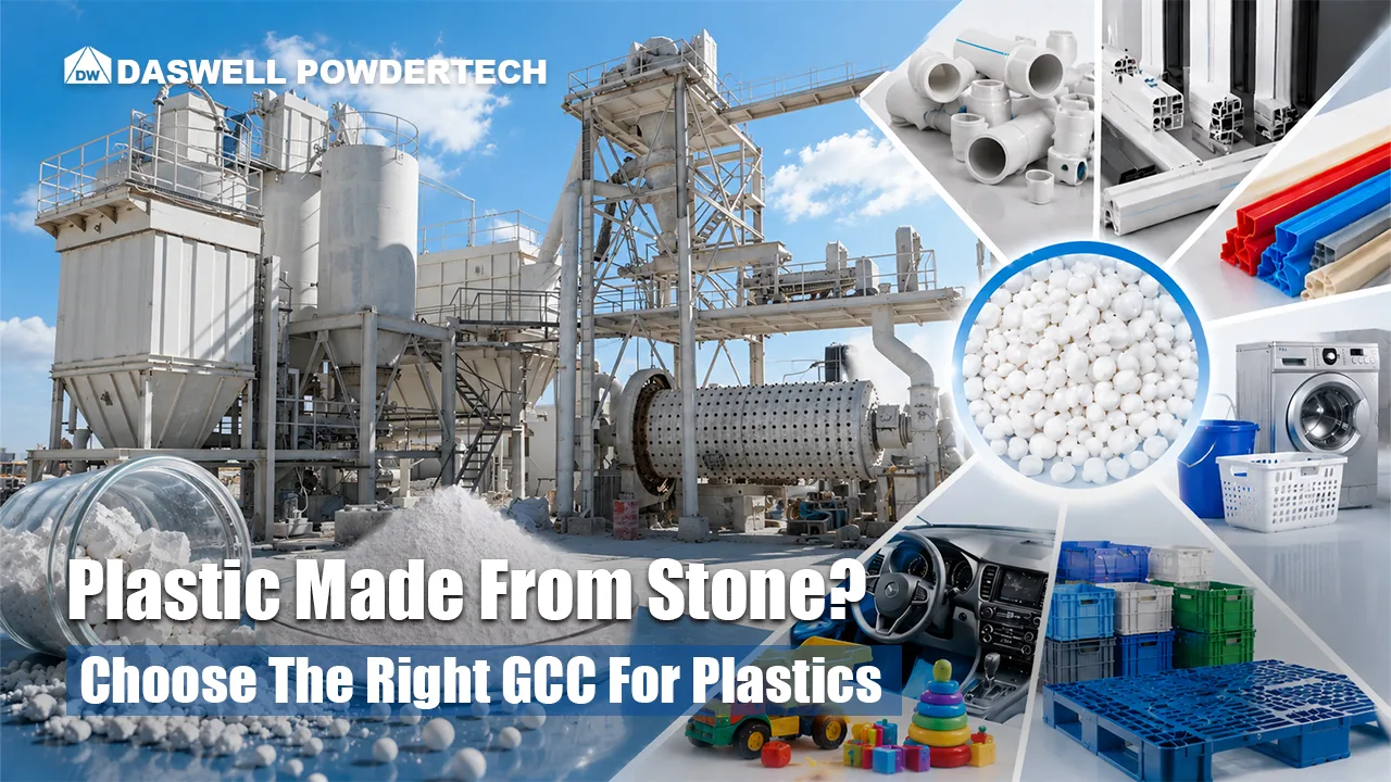 Produce Plastic Grade GCC Powder Produce Plastic Grade GCC Powder
