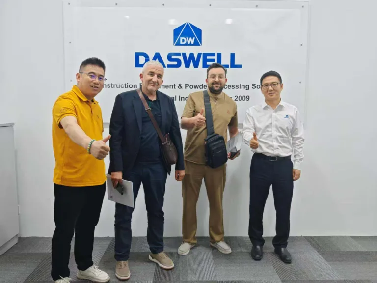 Algerian Customer Visits Daswell Shanghai Office for PCC Plant Project Discussion