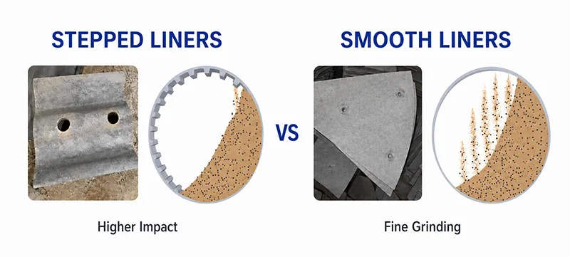 Ball mill liner selection Ball mill liner selection