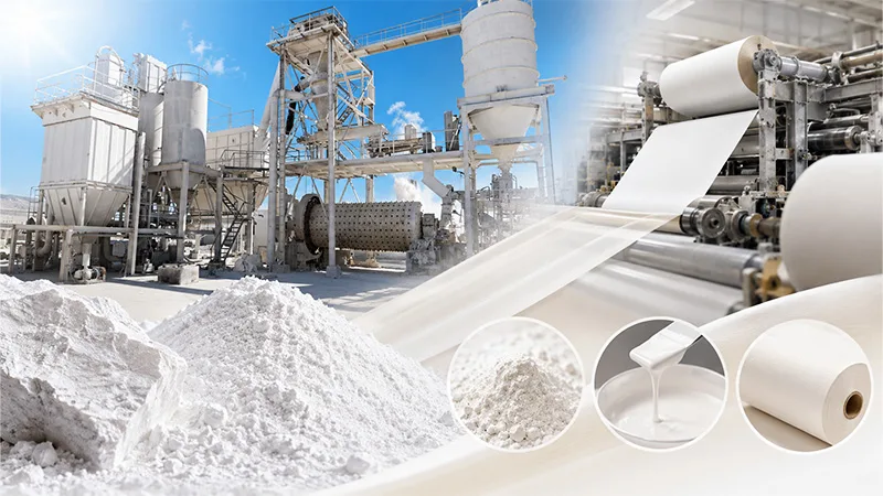 Calcium Carbonate Powder for Paper Industry Calcium Carbonate Powder for Paper Industry