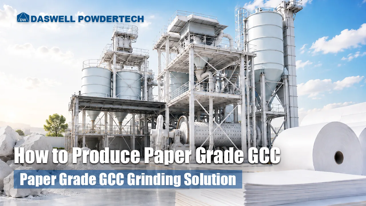 How to produce paper grade GCC How to produce paper grade GCC