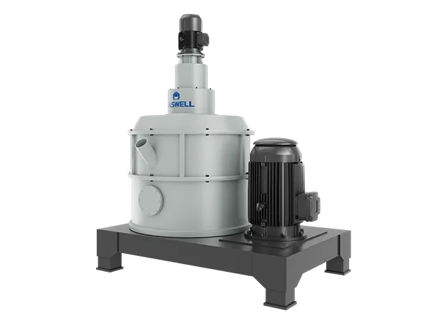 Vertical impact air classifying mill