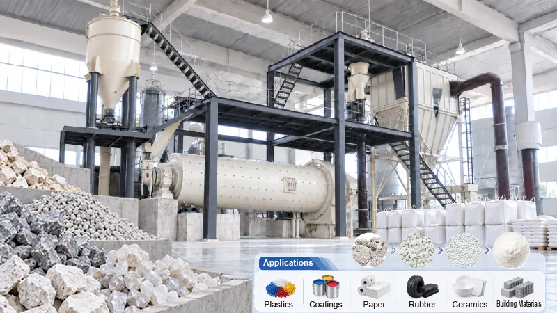 Ball Mill Plant for Mineral Powder Grinding Ball Mill Plant for Mineral Powder Grinding