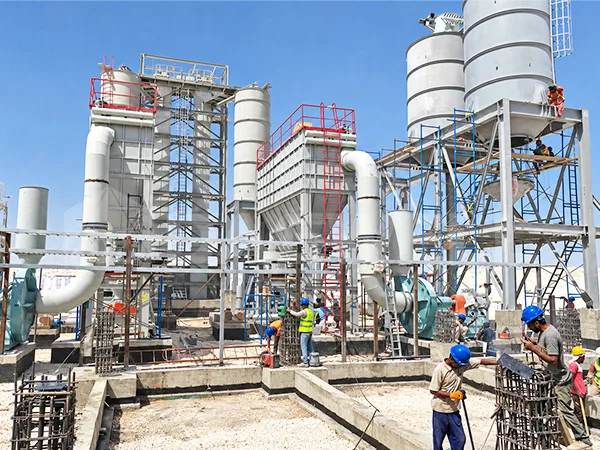 DR-34 Ring Roller Grinding Line Installation Daswell Powder DR-34 Ring Roller Grinding Line Installation Daswell Powder