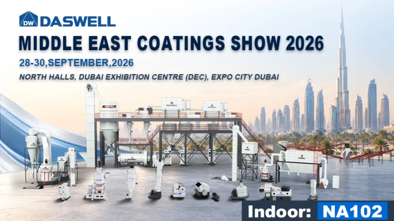 Daswell Powder Middle East Coatings Show 2026