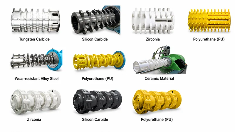 Different Rotors for Your Raw Materials Different Rotors for Your Raw Materials
